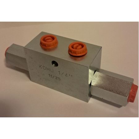 Dobbel pilotoperert tilbakeslagsventil -  KOHU1/4