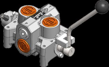 MRP 170  1LFG  enkelt sleidet trykk kompansert retningsve