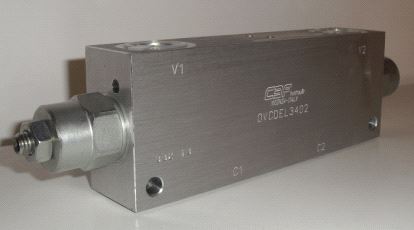 Dobbel oversenterventil -  OVCDEL 38 02
